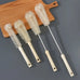 Kitchen Cleaning Tool Drink Bottles Glass Scrubbers Cleaning Brush Wooden Bottle Cleaning Brush With Long Handle For Baby Bottle