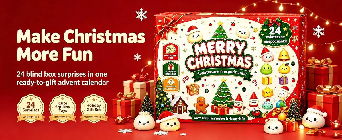 24‑Day Christmas Dumpling Squishy Advent Calendar 2026