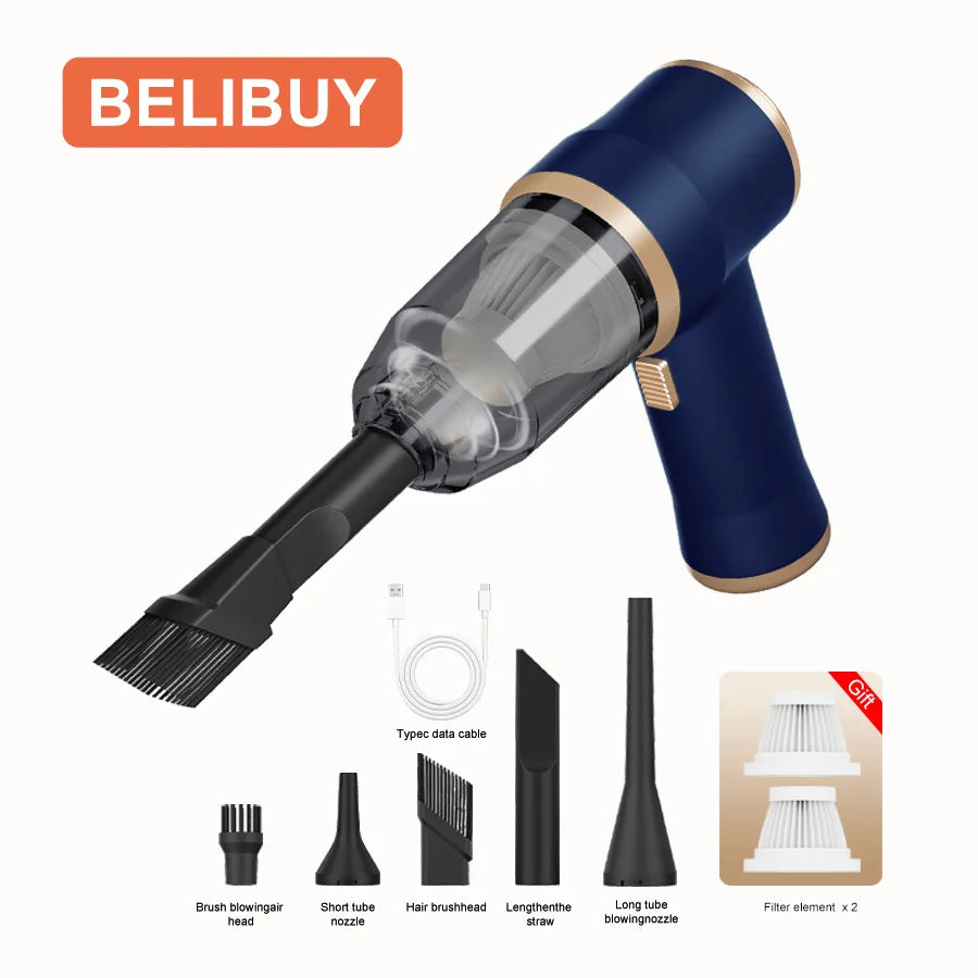 SuckPro Wireless Car Vacuum Cleaner