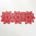 1PCS Gilding Placemat PVC Dining Table Cushion Zijinhua Hollow Scarf Table Runner Cross-Border Light Luxury High Temperature